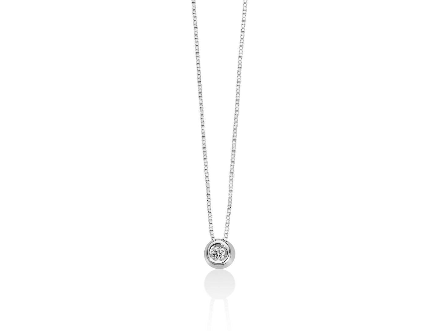 Collier Punto Luce Diamantes Pt.tot 1 CLD3924-001G7