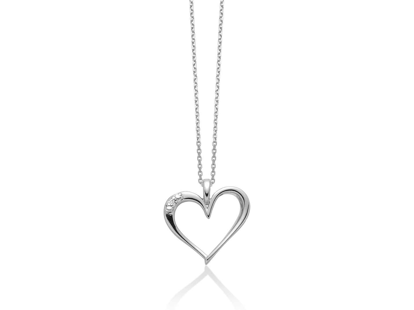 Collier Cuore Con Diamante CLD4239X