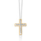 Collier Croce in Oro con Diamanti CLD4303