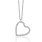 Collana Cuore Diamanti Naturali CLD4469