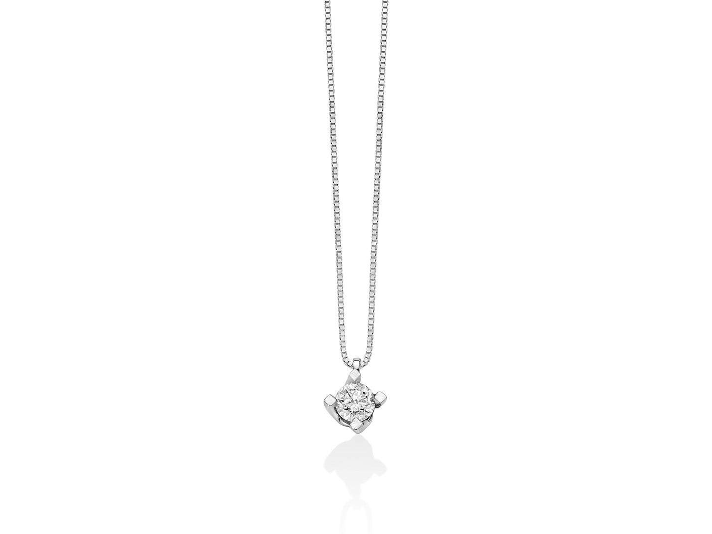 Collier Punto Luce Diamantes Pt.tot 20 CLD5065-020G7