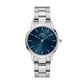 Reloj Iconic Link Arctic plateado y azul para mujer 32 mm DW00100459