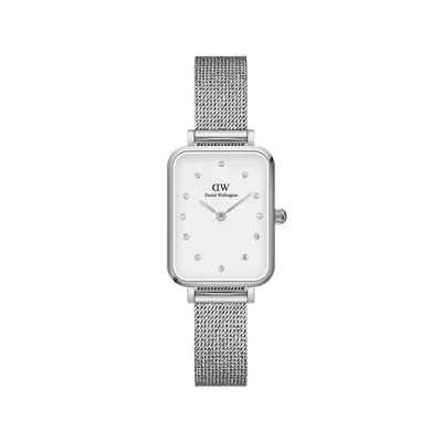 Reloj Lumine para mujer de plata prensada DW00100597