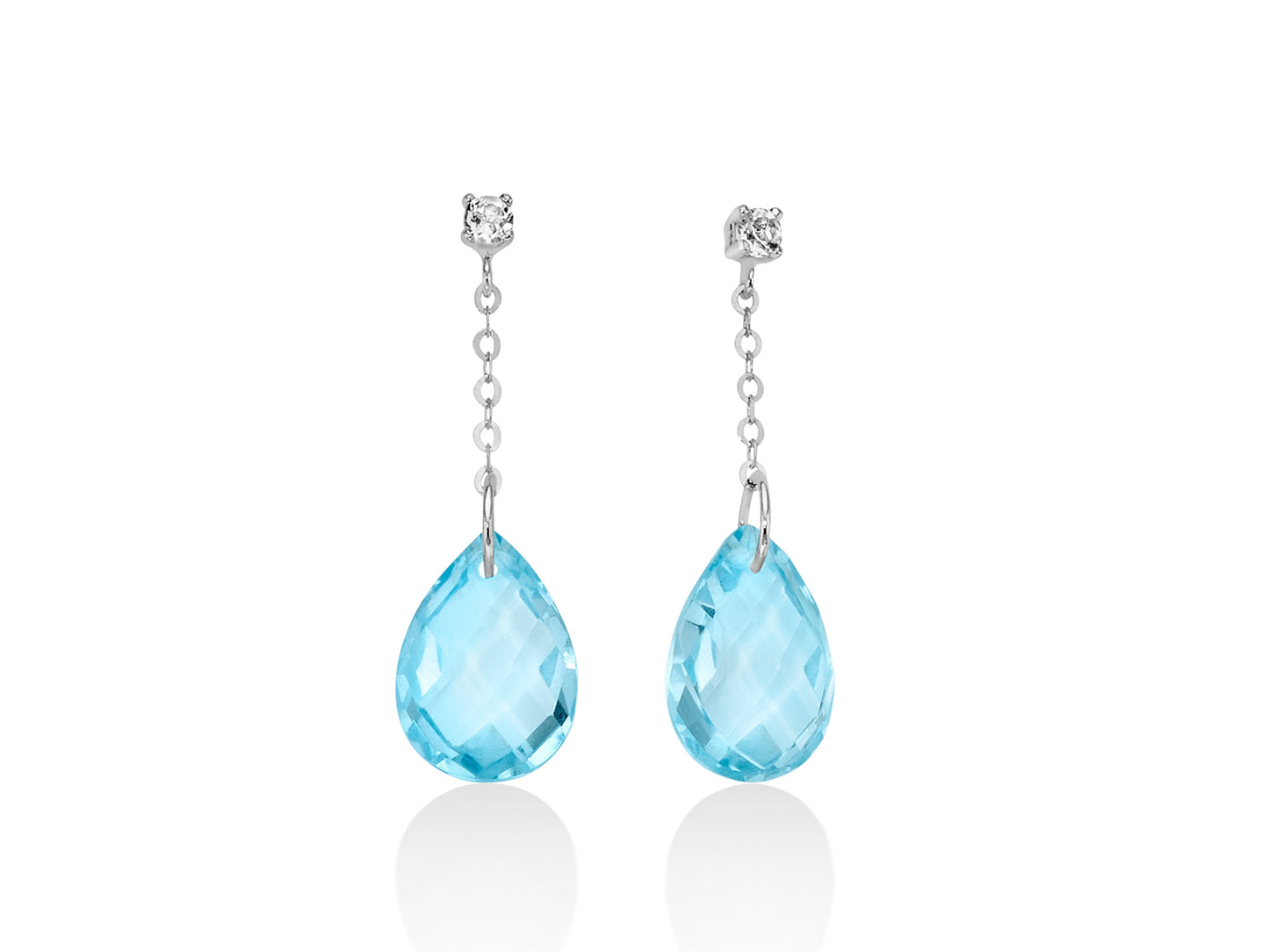 Aretes colgantes Gemma Del Cielo ERD2487