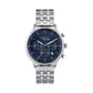 Orologio Uomo Chrono Gent Classy Silver e Blu 42mm EW0499