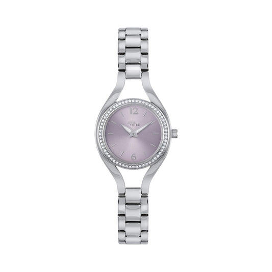 Orologio Donna Solo Tempo Elettra Silver e Lilla 29,5mm EW0587