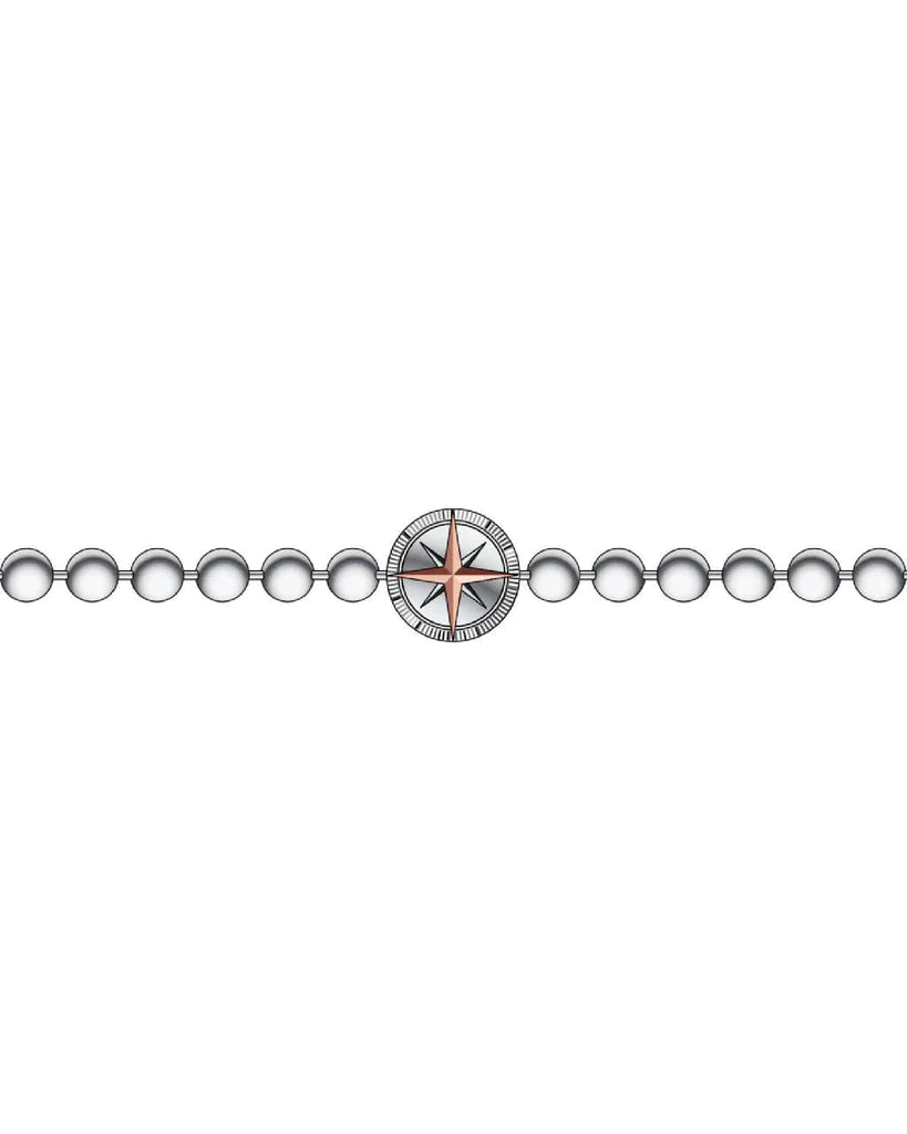 Bracciale Uomo HiTeck Sfere Argentato EHB236