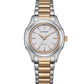 OF Classic Elegance Lady Acero y oro FE2116-85A Reloj para mujer