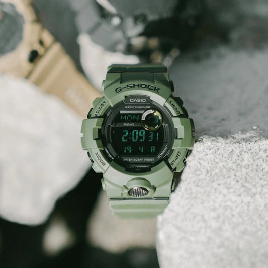 G-Squad G-Shock militar verde GBD-800UC-3ER Watch de Men es