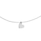 Collar I Sogni Son Desideri Baño De Rodio Corazón GR-1SOGG MC CUO RH