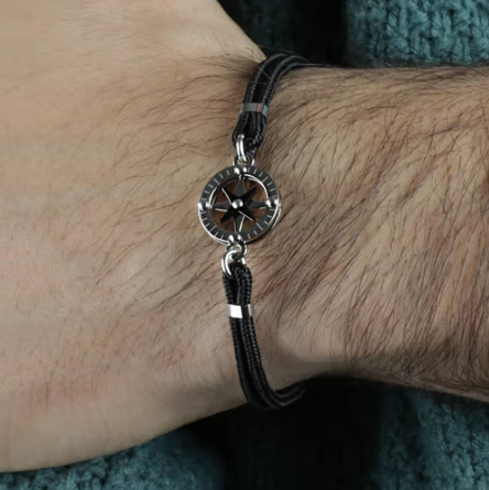 Bracciale Uomo Versilia Nero SAHB07