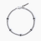 Bracciale Uomo con Inserti Neri 533626