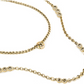 Collar Brillo Dorado SAVO03 