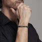 Bracciale Uomo Tennis Con Pietre Verdi 533579