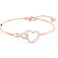 Pulsera Infinity Rígida Rosa 5518869