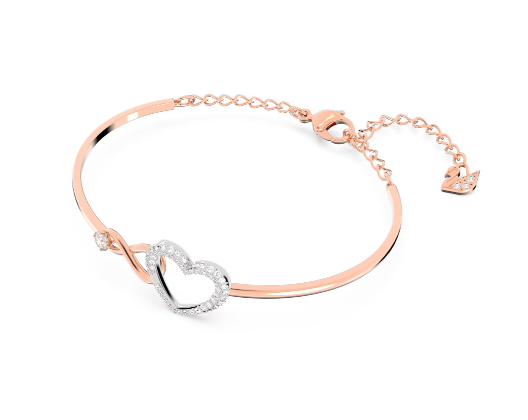 Pulsera Infinity Rígida Rosa 5518869