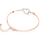 Pulsera Infinity Rígida Rosa 5518869