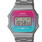 Reloj Digital En Acero Gris A168WERB-2AEF