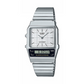 Reloj Vintage Digital Hombre Acero Gris AQ-800E-7AEF