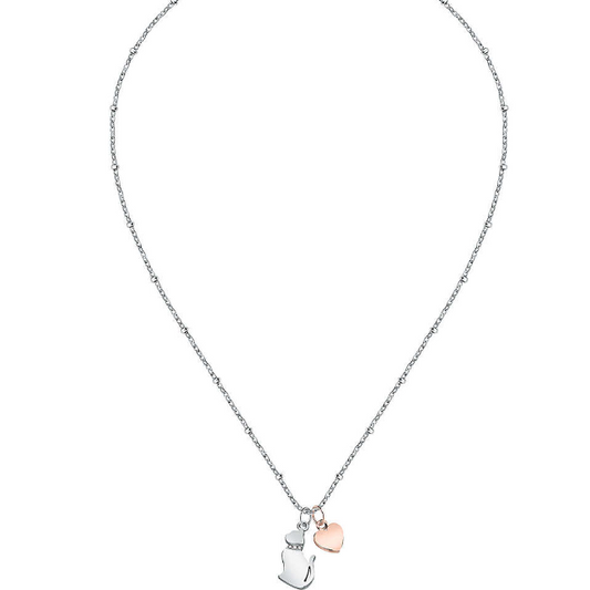 Collana Cuore e Gatto SAVL05