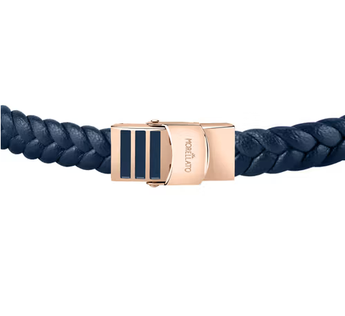 Bracciale Uomo Moody Blu e Rosato SQH49