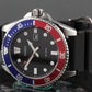 Orologio Uomo Nero, Blu e Rosso MDV-107-1A3VEF