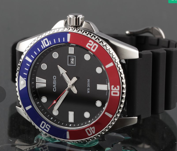 Orologio Uomo Nero, Blu e Rosso MDV-107-1A3VEF