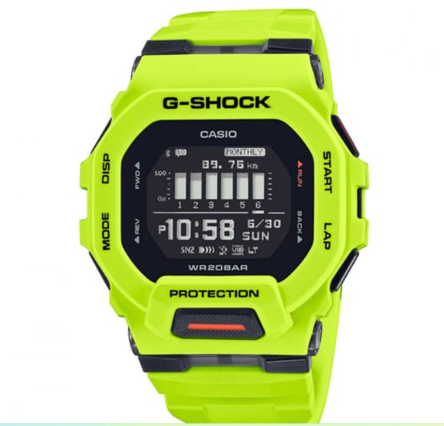 Orologio Uomo G-Shock Giallo Fluo GBD-200-9ER