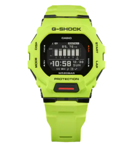 Reloj G-Shock Hombre Amarillo Fluo GBD-200-9ER