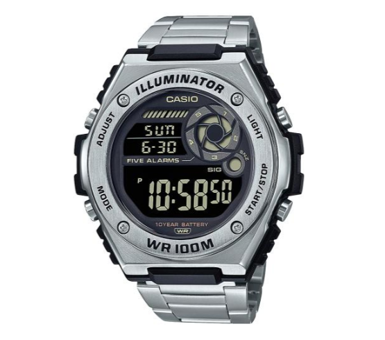 Orologio Uomo Digitale Cassa In Resina MWD-100HD-1BVEF