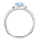 Anello Tesori Perla Acquamarina SAIW97