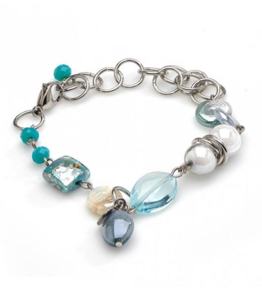 Bracciale Grimani Topazio Azzurro BR798A07