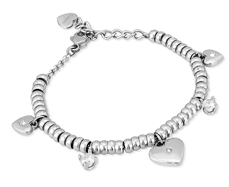 Pulsera Smack Corazones con Cristales 231438