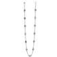 Collar Plata Circonitas Multicolor 553313 