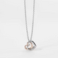 Collana Mon Amour con Cuori in Acciaio e Rosati 251790