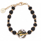 Bracciale Dorato Isabel Nero BR852A14