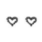 Orecchini Cuore Perlage 10149
