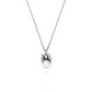 Collar con colgante de lazo de gotas 11110