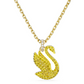 Collar con colgante de cisne icónico de Swarovski 5647553