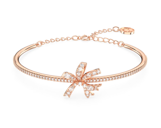 Volta Pulsera Rígida Lazo Rosa 5647565