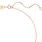 Collar con colgante de lazo rosa Y Volta 5647569