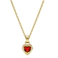 Collana Pendente Stilla Cuore Rosso 5648750