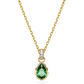 Collar con colgante verde Stilla 5648751