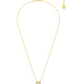 Collar con colgante dorado Bella V 5662091