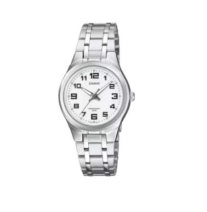 Reloj Mujer Acero y Blanco LTP-1310PD-7BVEG 