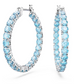Pendientes Aro Matriz Azul 5647446
