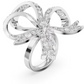 Volta Anillo de cóctel con lazo blanco 5647725