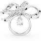 Volta Anillo de cóctel con lazo blanco 5647725