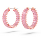 Pendientes Aro Matriz Rosa 5657726