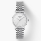 Reloj Mujer Everytime Pequeño Acero y Blanco T1092101103100